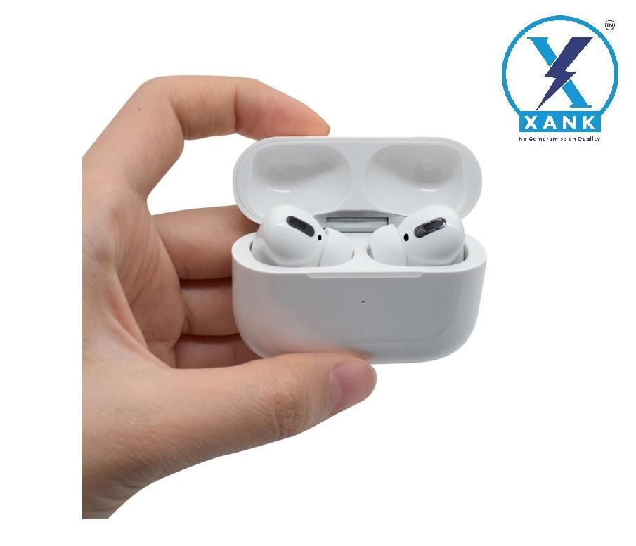 (Copy) XANK Air-pods Pro with Wireless Charging Case with Sensor Enabled Bluetooth Headset (White, True Wireless)